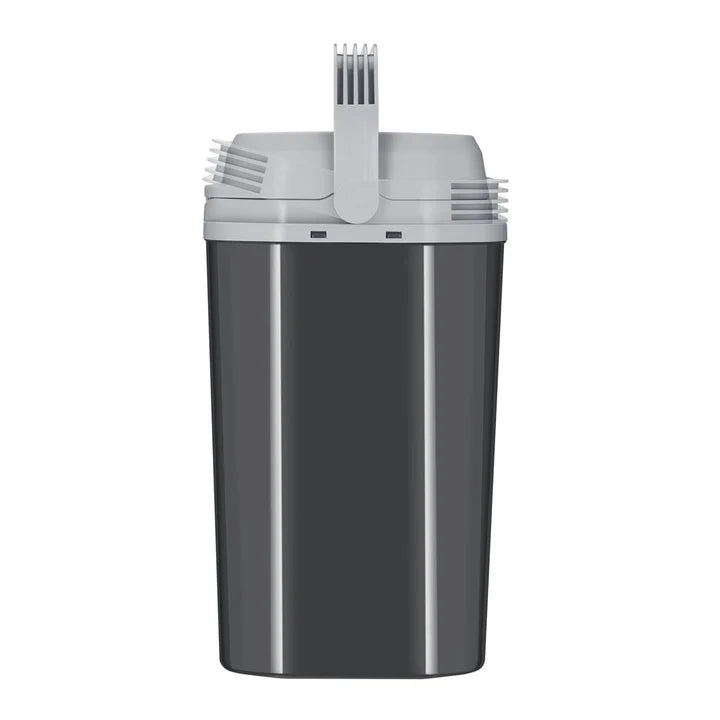 Glacière électrique Nordpol 24 litres en gris avec connexion pratique 12 V et 230 V
