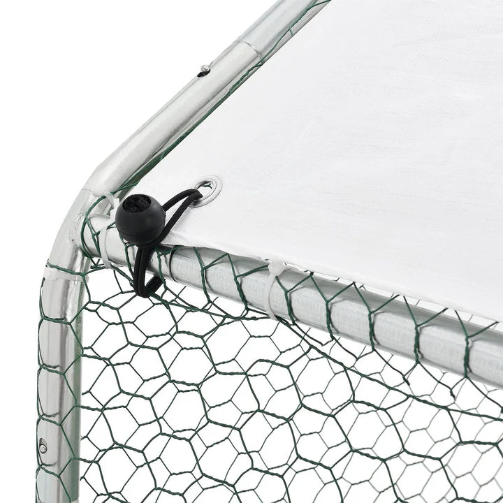 Freilaufgehege HLS25T 3x4x2 m für Hühner