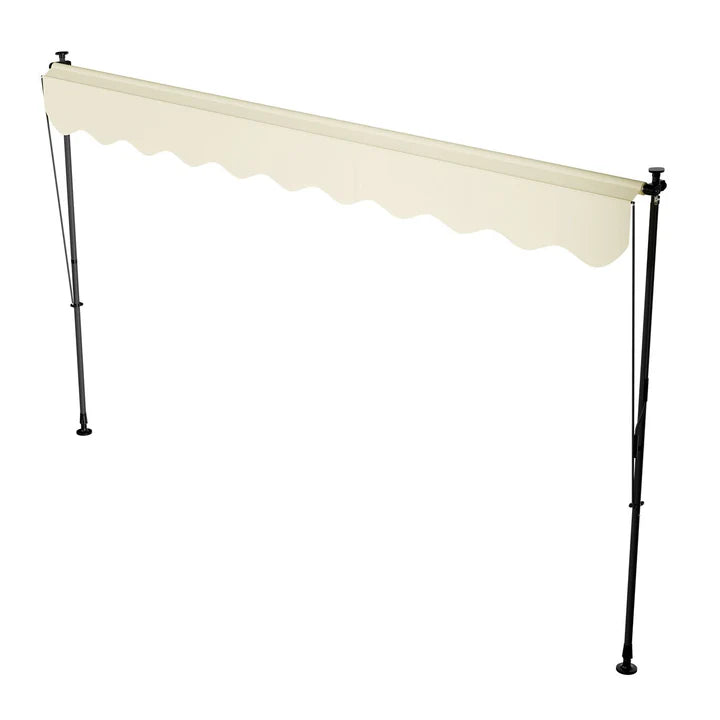 Klemmmarkise Kapstadt 350x120 cm Beige - Palo24