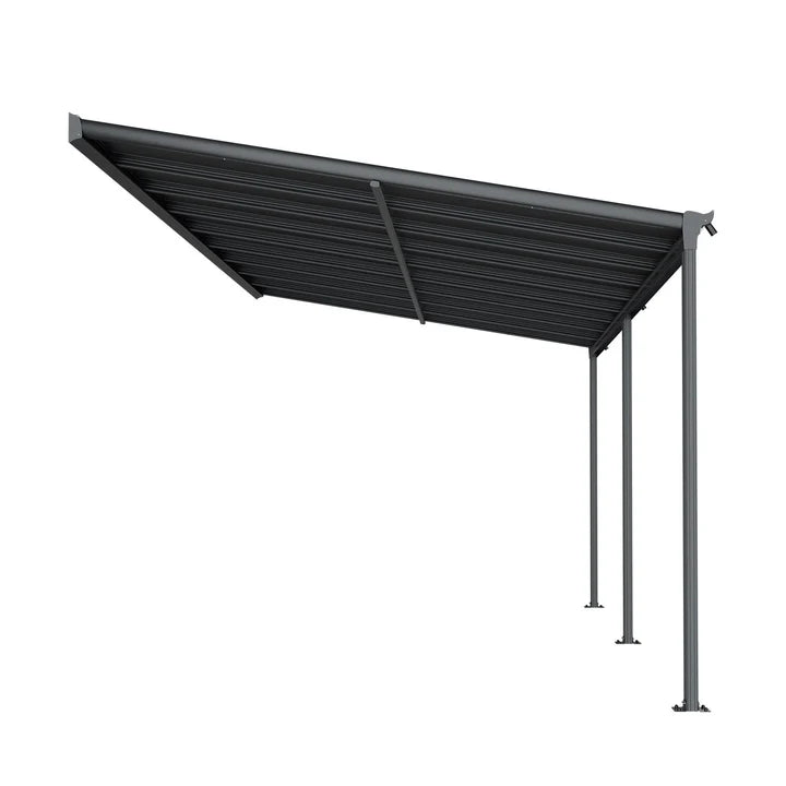 Tetto terrazza tetto terrazza Borneo 5,5x3 m grigio