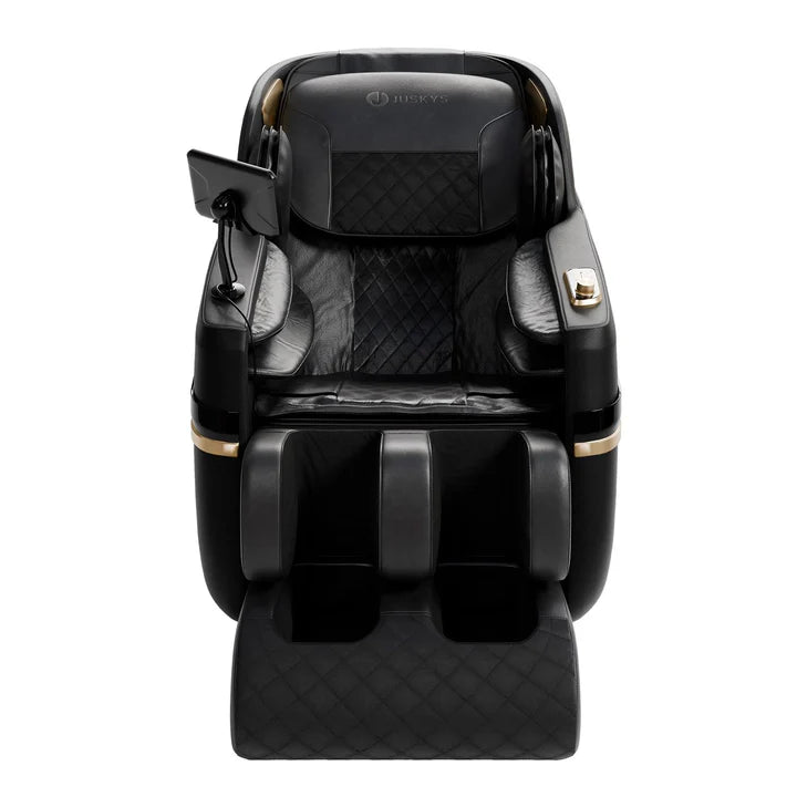 Massagesessel Naxos Bluetooth & Heizung Schwarz