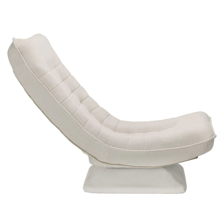 Relaxsessel Korsika mit Cord 360° drehbar Beige