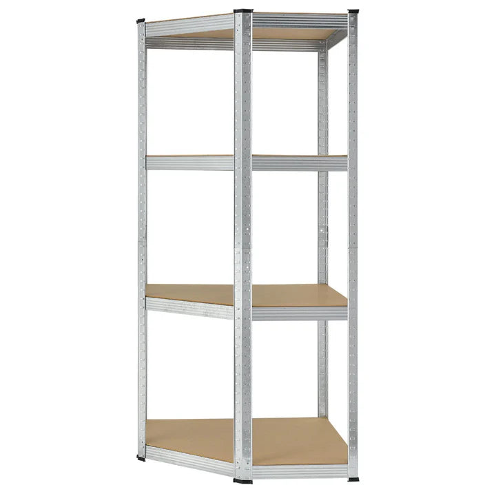 Mensola angolare portaoggetti "Corner Easy" 160 x 75 x 40-75 cm