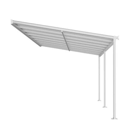 Copertura terrazza Borneo 5x3 m Bianco