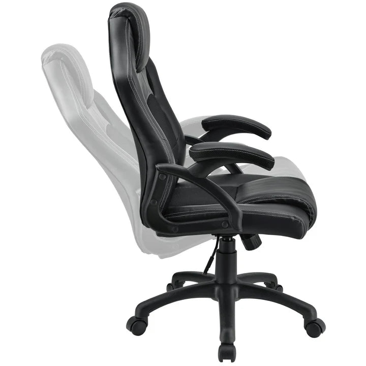 Racing Bürostuhl Montreal (Schwarz)