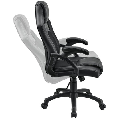 Racing Bürostuhl Montreal (Schwarz)