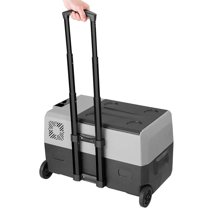 Glacière à compresseur Yukon 30 l en gris, contrôle par application et prise de chargement USB