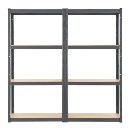 Lagerregal Easy 2er Set 160 x 80 x 40 cm Grau