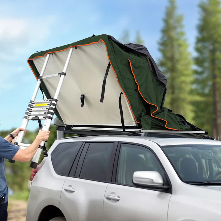Autodachzelt für 2 Personen Lago mit Matratze 140x240 cm