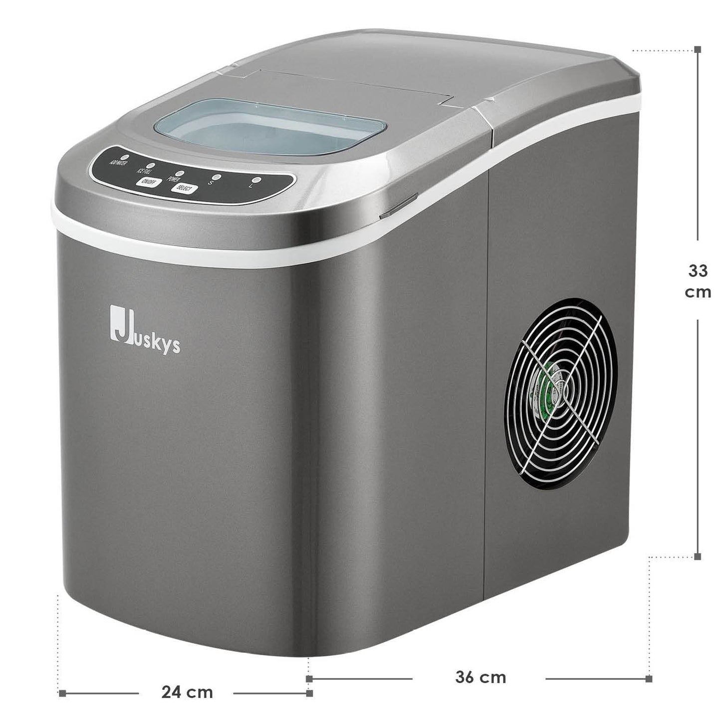 Eiswürfelmaschine IcyCube grau - Palo24