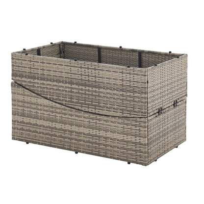 Faltbare Polyrattan Sonnenliege Lamia - Palo24