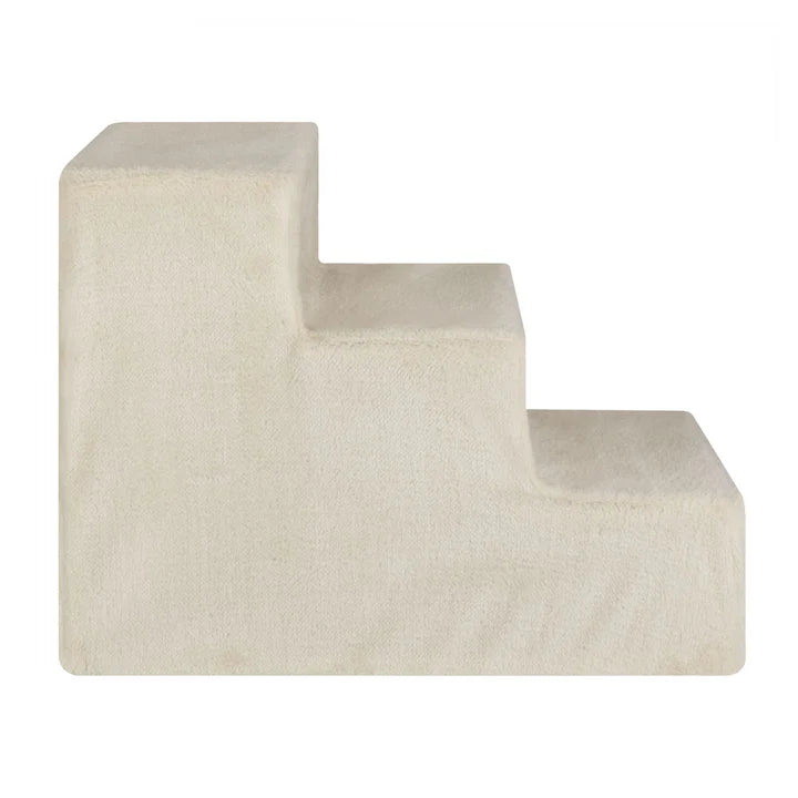 Haustiertreppe Timmy in Beige 36 cm hohe Ein- und Ausstiegshilfe für Haustiere