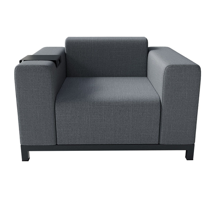 Premium Gartenlounge Sorano Dunkelgrau - Palo24