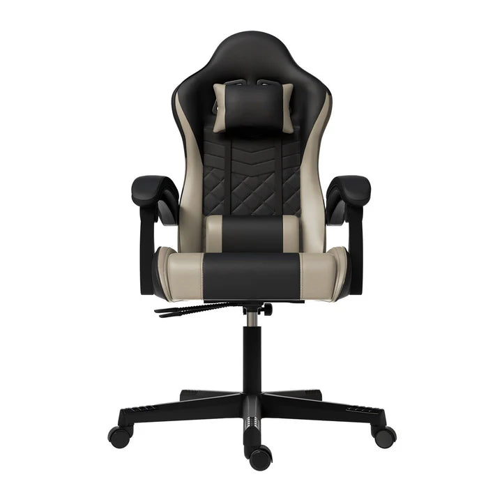 Bürostuhl Gamingstuhl HyperSeat schwarz/beige