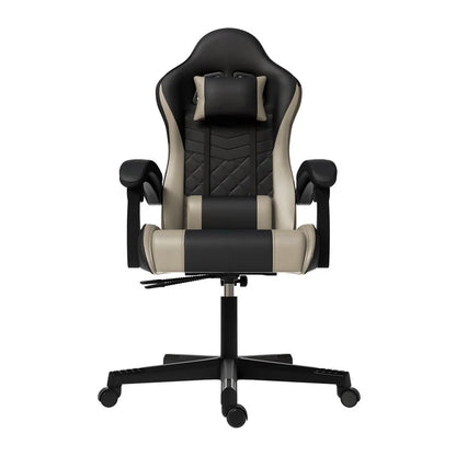 Bürostuhl Gamingstuhl HyperSeat schwarz/beige