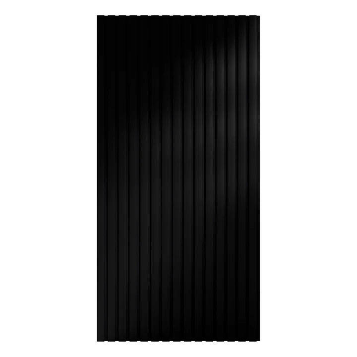 Wandpaneele 4er Set Akustik Schwarz