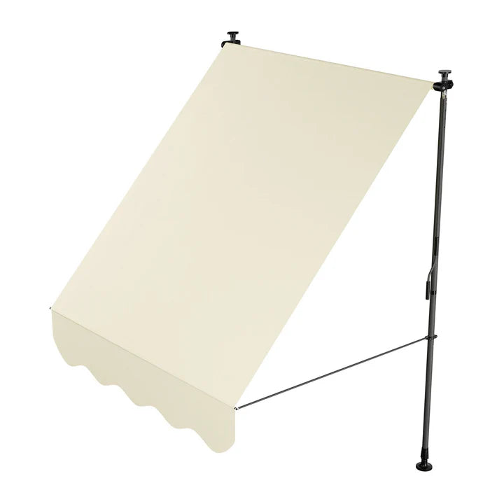 Klemmmarkise Kapstadt 150x120 cm Beige - Palo24