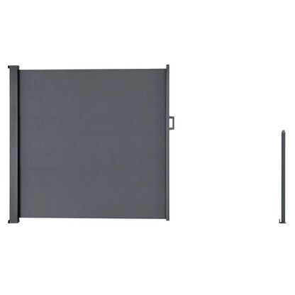 Tenda laterale Dubai 300 x 180 cm grigio scuro