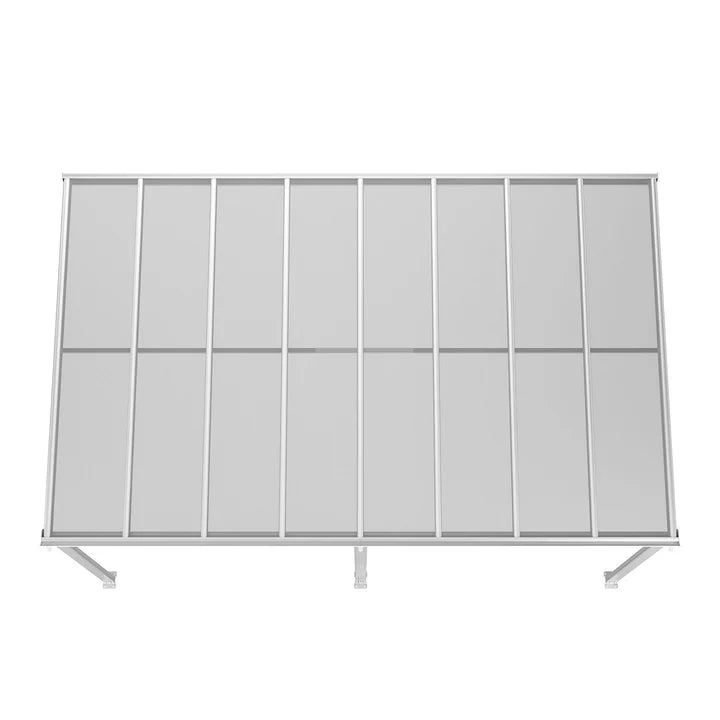 Copertura terrazza Borneo 5x3 m Bianco