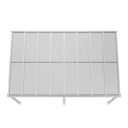 Copertura terrazza Borneo 5x3 m Bianco