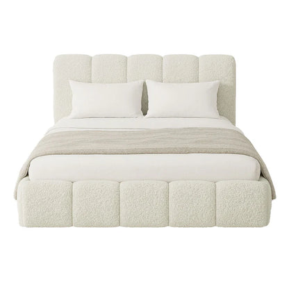 Polsterbett Catania Creme inkl. Lattenrost 180x200 cm - Palo24