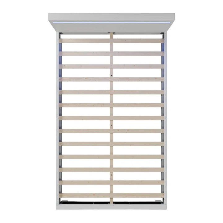 Lit rembourré Vérone 120 x 200 cm avec éclairage LED blanc