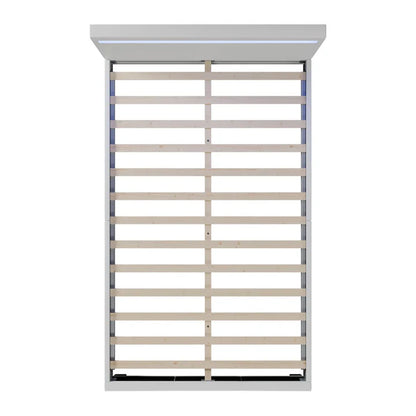 Lit rembourré Vérone 120 x 200 cm avec éclairage LED blanc