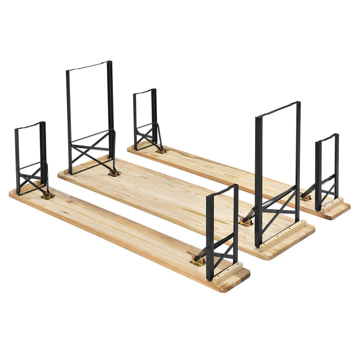 Ensemble de tente à bière, table à bière Bichl, pliable en 3 parties