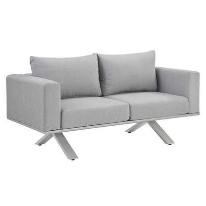 Premium Gartenlounge Set Alexandria Grau - Palo24