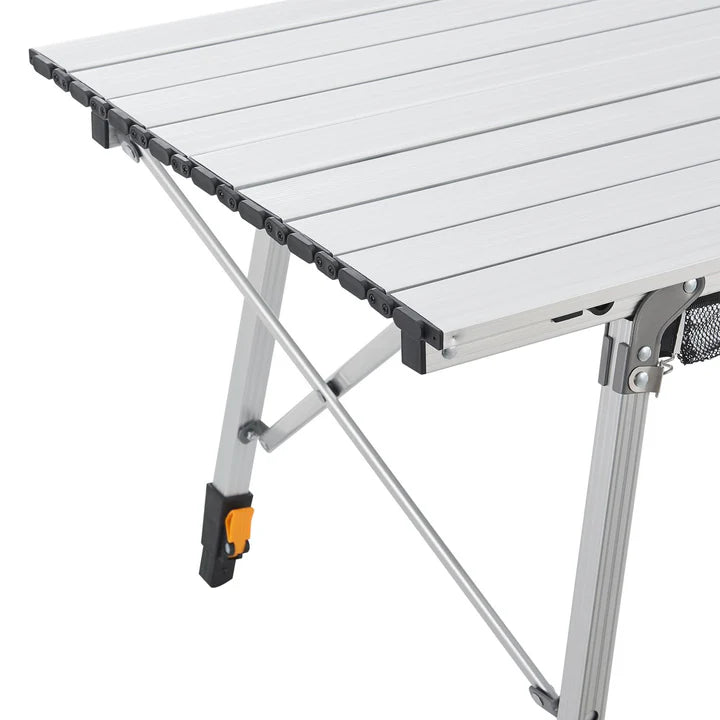 Table de camping Picco pliable Table réglable en hauteur avec sac et étagère supplémentaire