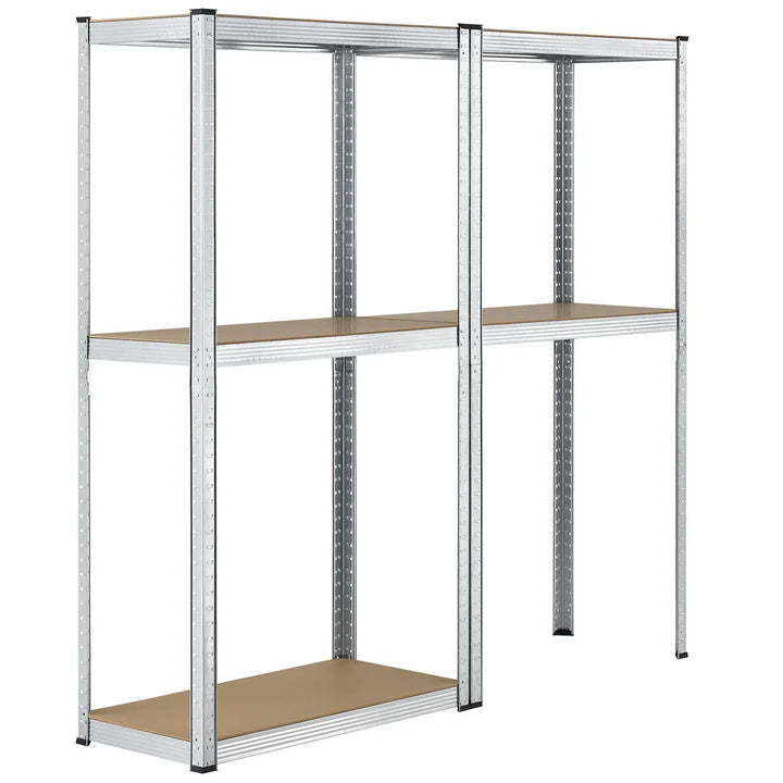 2er Set Lagerregal "Easy" 160 x 80 x 40 cm