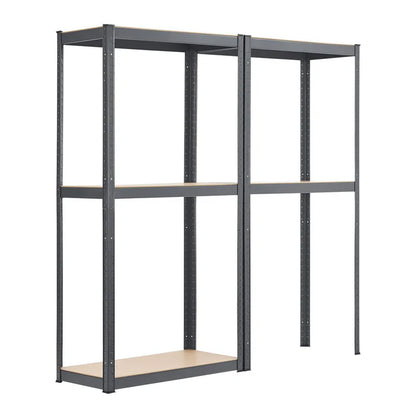 Lagerregal Easy 2er Set 160 x 80 x 40 cm Grau