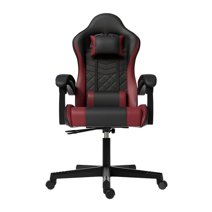 Bürostuhl Gamingstuhl HyperSeat schwarz/bordeaux