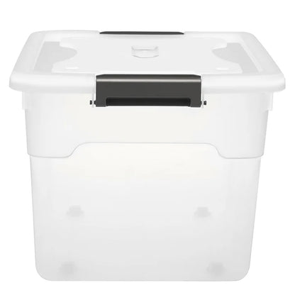 Aufbewahrungsbox 60 L mit Deckel 6er Set