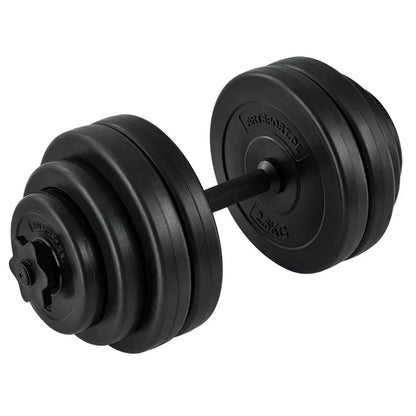 Set di manubri da 2 pezzi da 30 kg con 16 dischi