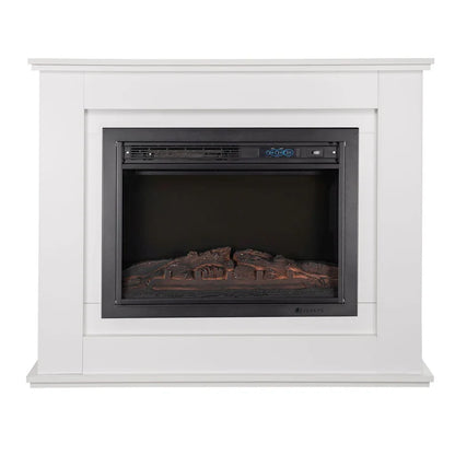 Elektrischer Kamin rechteckig 1000/2000 Weiss