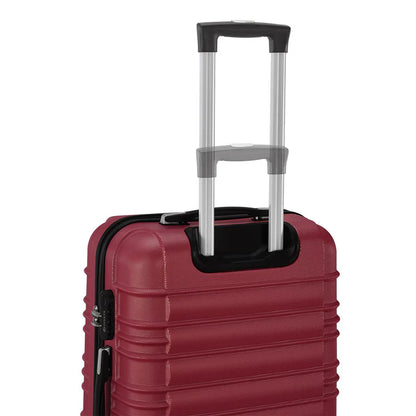 Hartschalen Kofferset Rom 3 tlg Rot