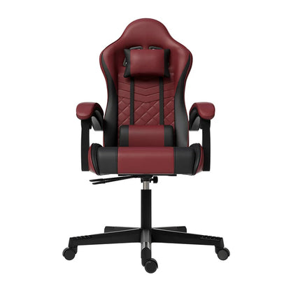 Bürostuhl Gamingstuhl HyperSeat bordeaux/schwarz
