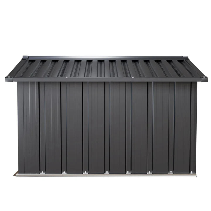 Mähroboter Garage MGMT1 aus Metall mit Satteldach in anthrazit