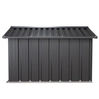 Mähroboter Garage MGMT1 aus Metall mit Satteldach in anthrazit