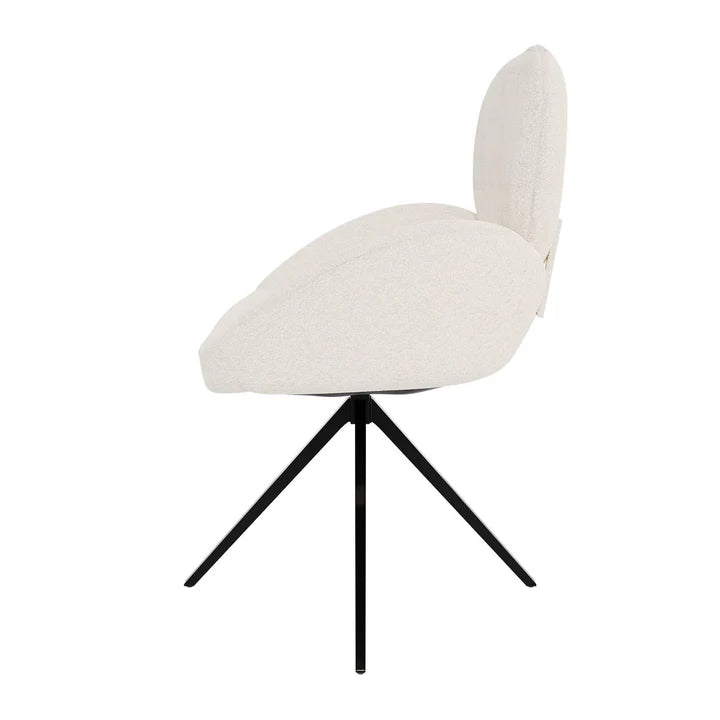 Esszimmerstuhl Drehstuhl Albano Creme