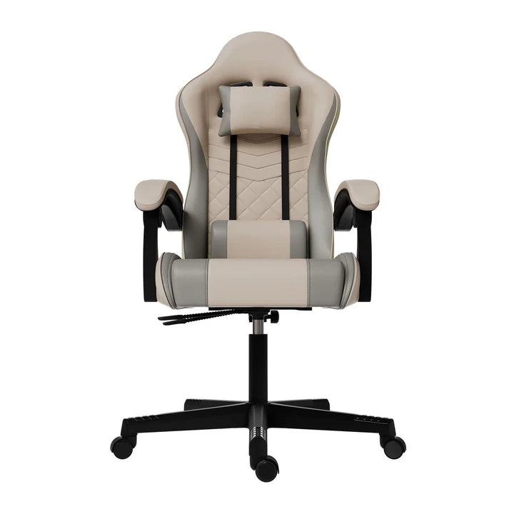 Bürostuhl Gamingstuhl HyperSeat beige/hellgrau