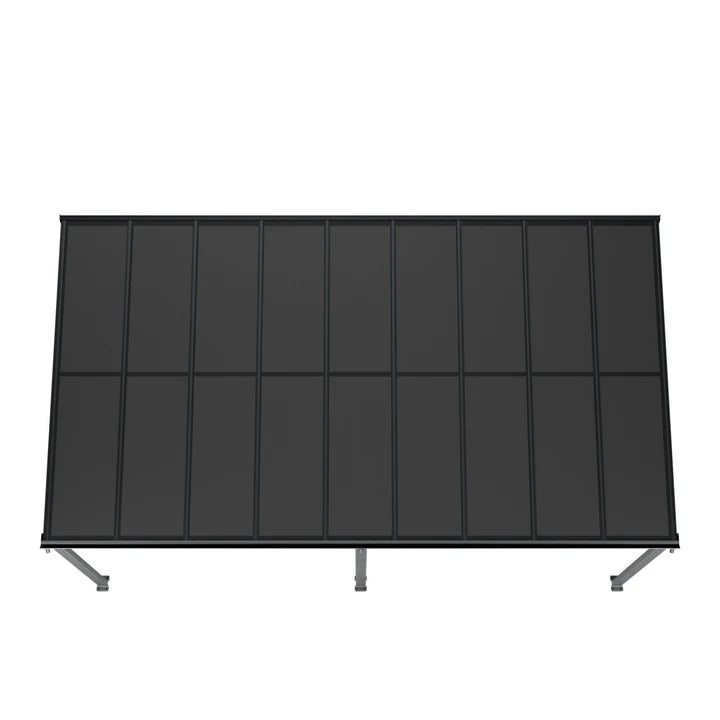 Tetto terrazza tetto terrazza Borneo 5,5x3 m grigio