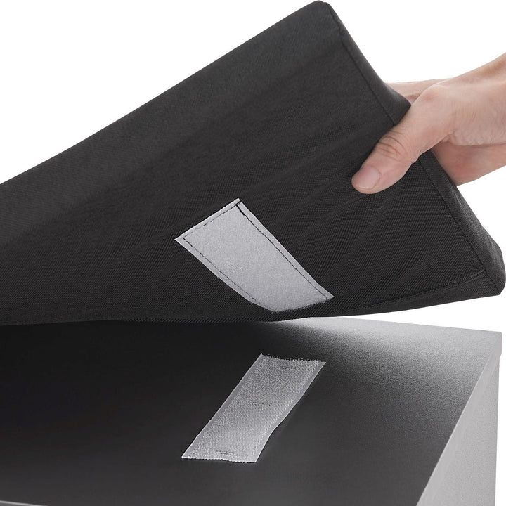 Étagère à chaussures 104x30x48 cm gris foncé