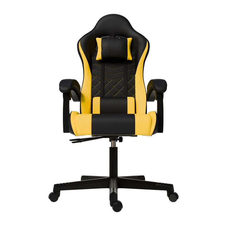 Bürostuhl Gamingstuhl HyperSeat schwarz/gelb