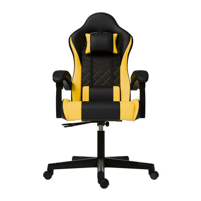 Bürostuhl Gamingstuhl HyperSeat schwarz/gelb