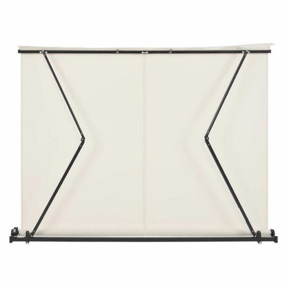 Tenda da sole a braccio articolato 350 x 300 cm con manovella beige