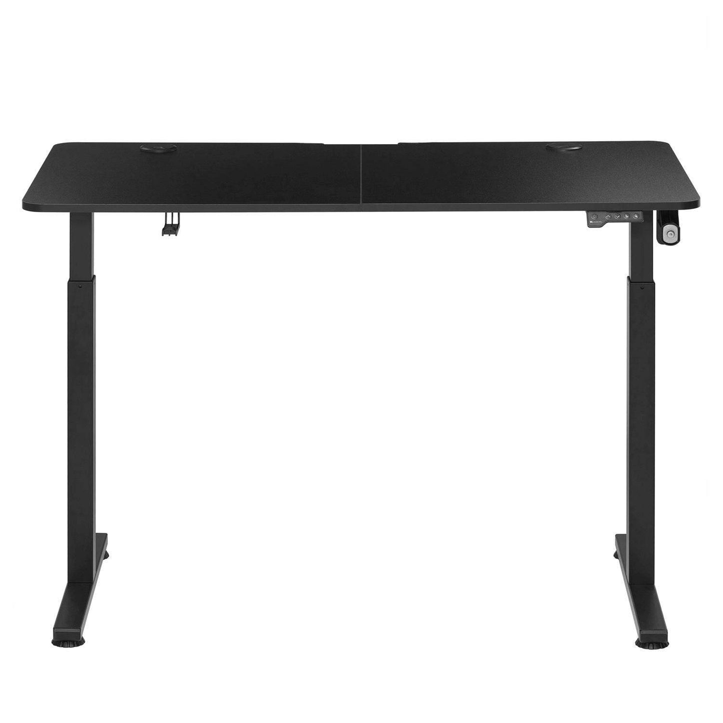 Elektrisch verstellbarer Schreibtisch 120x60 cm Schwarz - Palo24