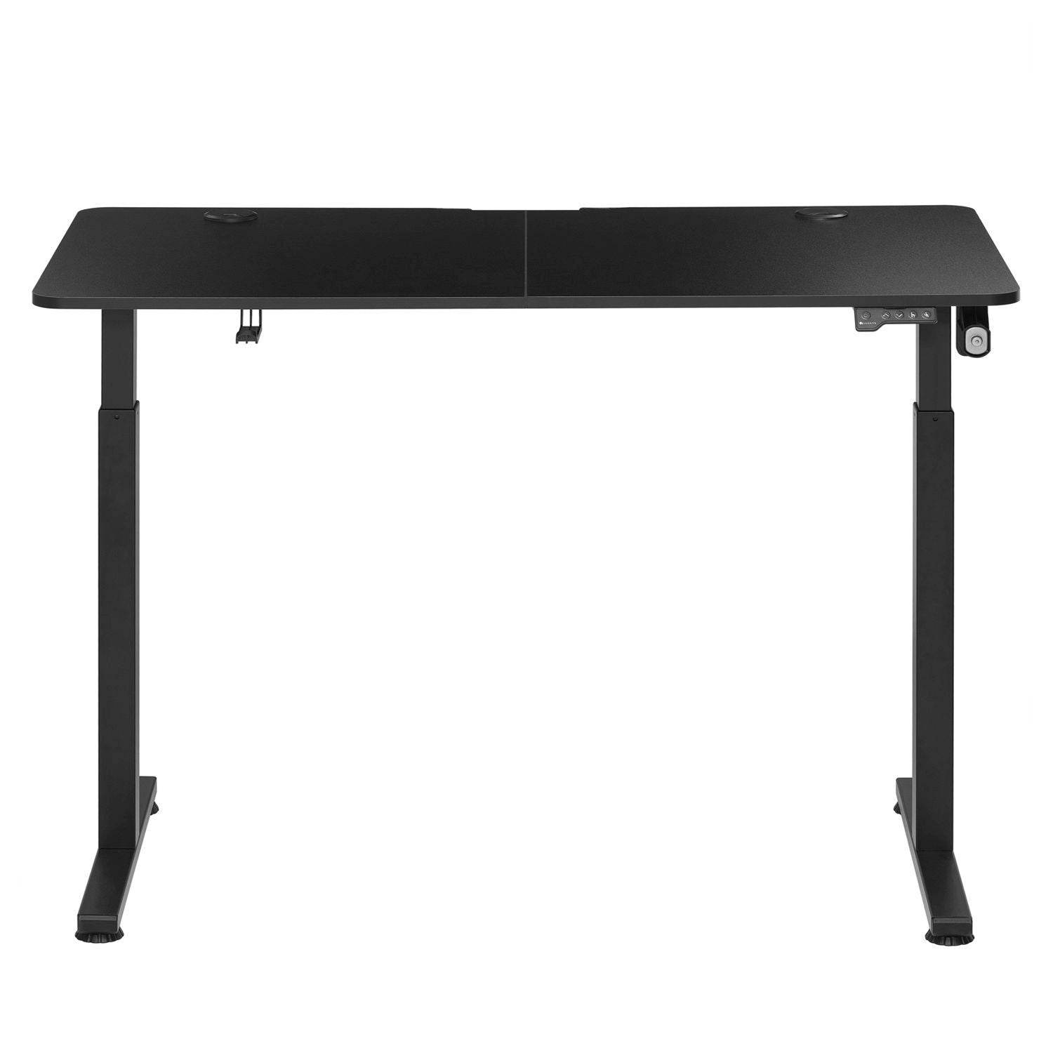 Elektrisch verstellbarer Schreibtisch 120x60 cm Schwarz - Palo24