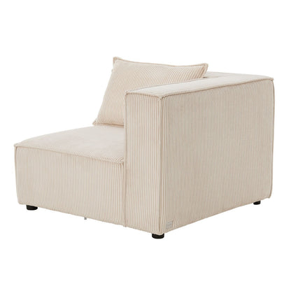 Modulares Sofa Domas S - 2 Sitzer Beige